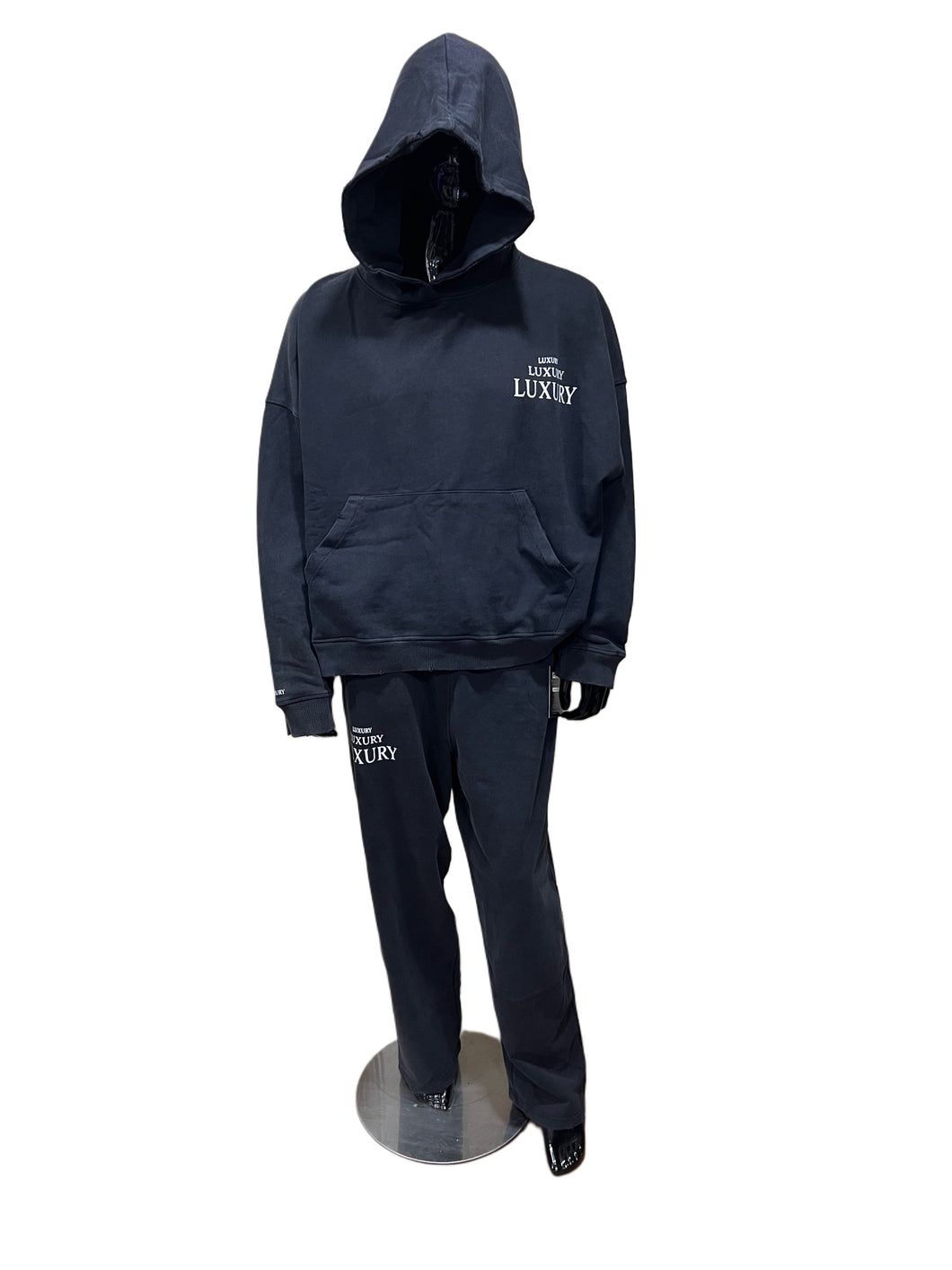 Oversized Distressed Men's Set