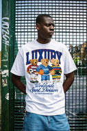 Luxury Varsity Bear Graphic T-Shirt