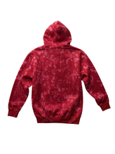 Load image into Gallery viewer, Luxury Red Bleached Rose Hoodie size Small