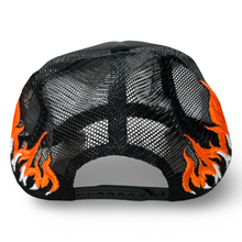Load image into Gallery viewer, Luxury All Around Flame Trucker SnapBack