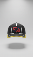 Streetwear hat with metallic accents